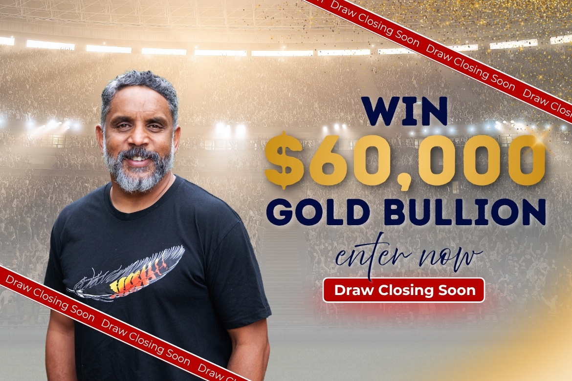 Win $60,000 in gold bullion with PCF Lottery!